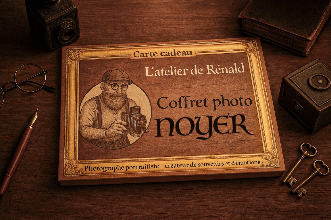 Carte cadeau Noyer portrait photo à Saint-Malo