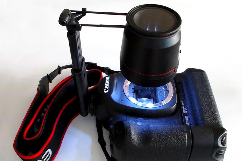 Nettoyage de capteur reflex numérique à Saint-Malo