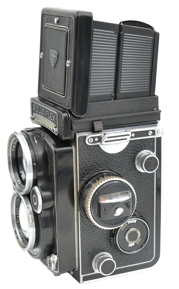 Appareil photo argentique à Saint-Malo